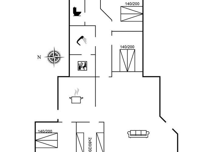 Emili - 300m From The Sea By Interhome Гедсер